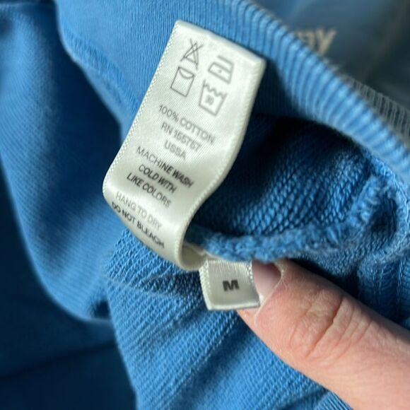 Madhappy Small Blue Cropped Sweatshirt,Small - Picture 9 of 9